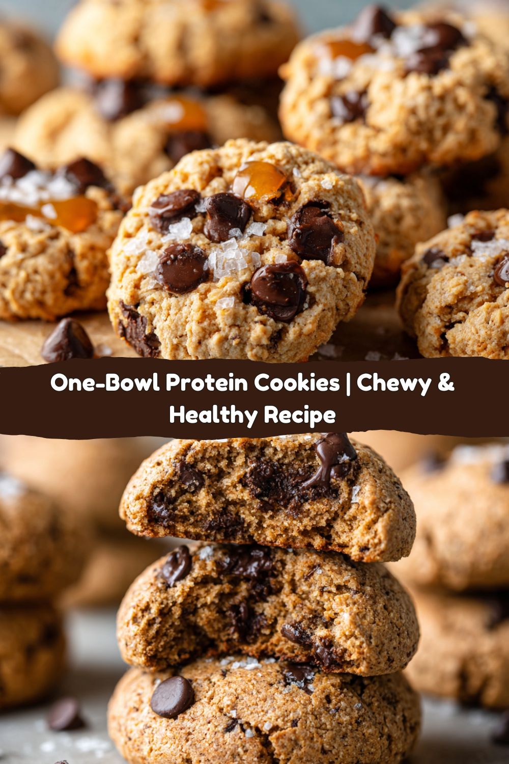 THE BEST PROTEIN COOKIES (ONE-BOWL!)