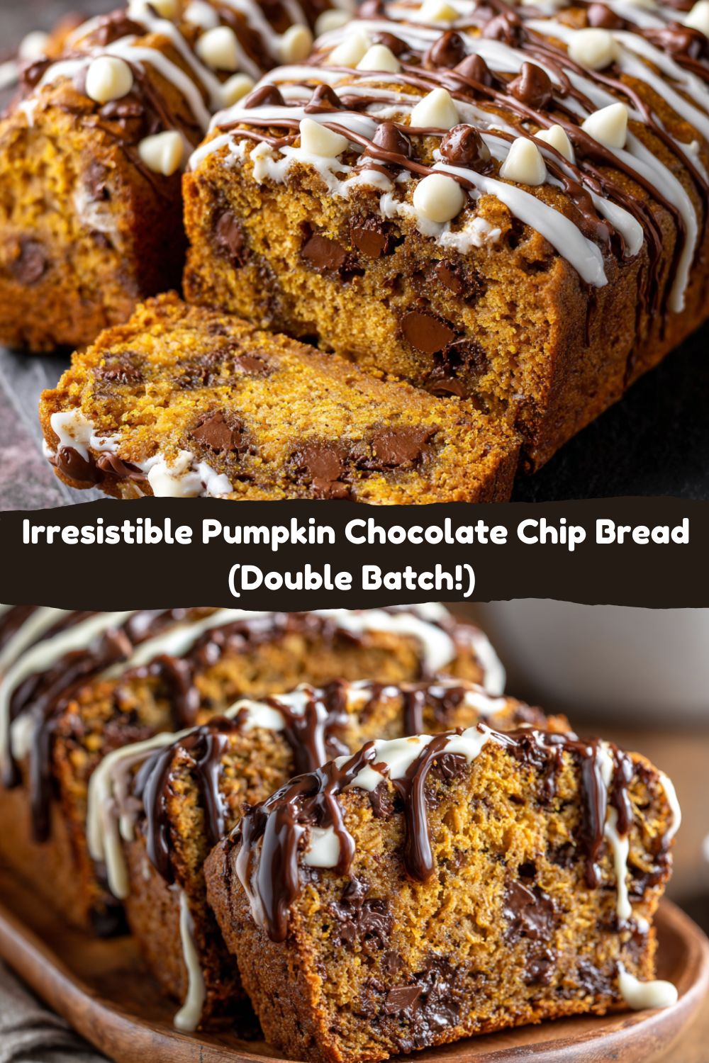 Pumpkin Chocolate Chip Bread