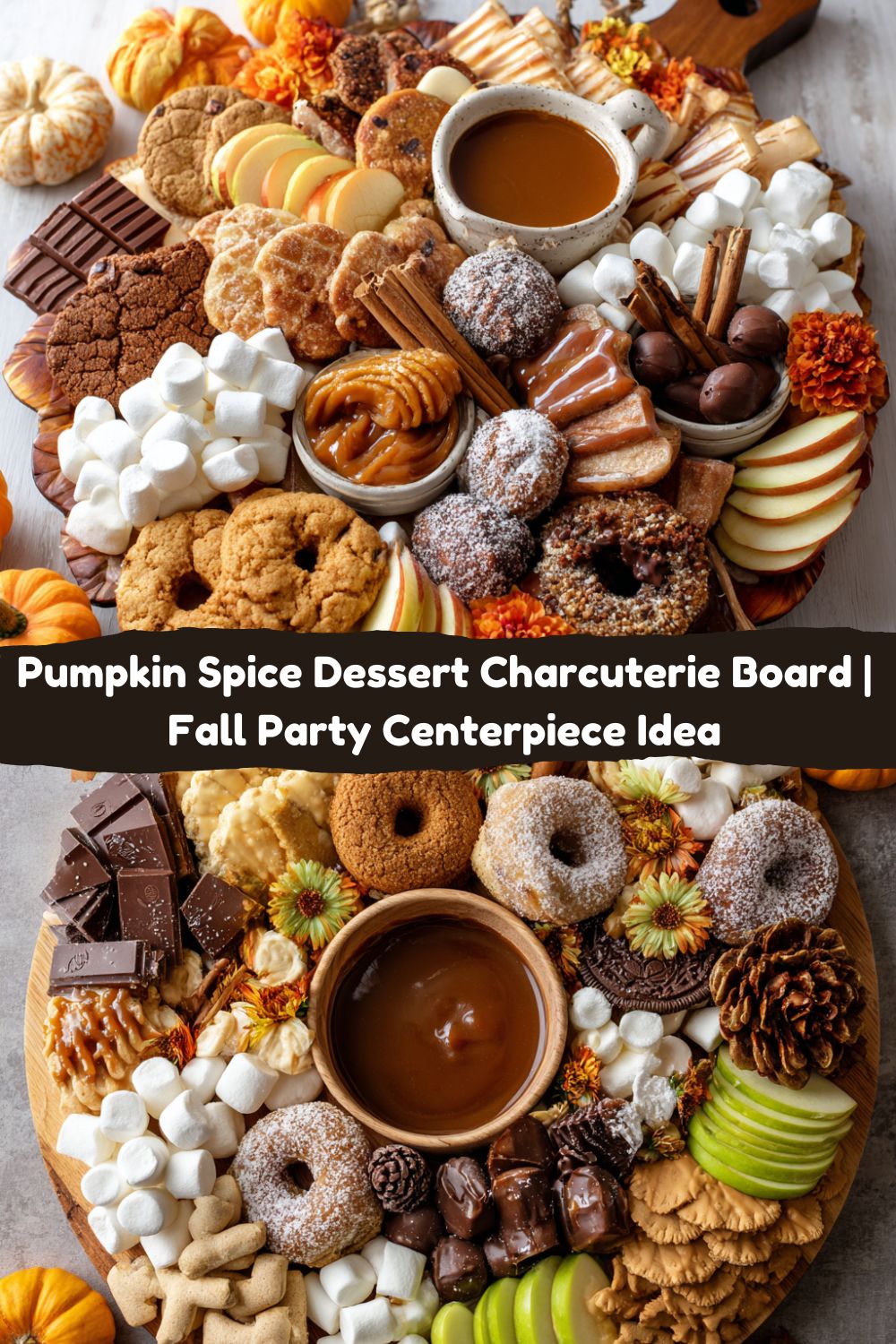 Loaded Pumpkin Spice Dessert Charcuterie Board