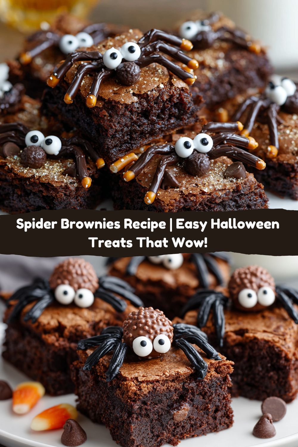 Spider Brownies