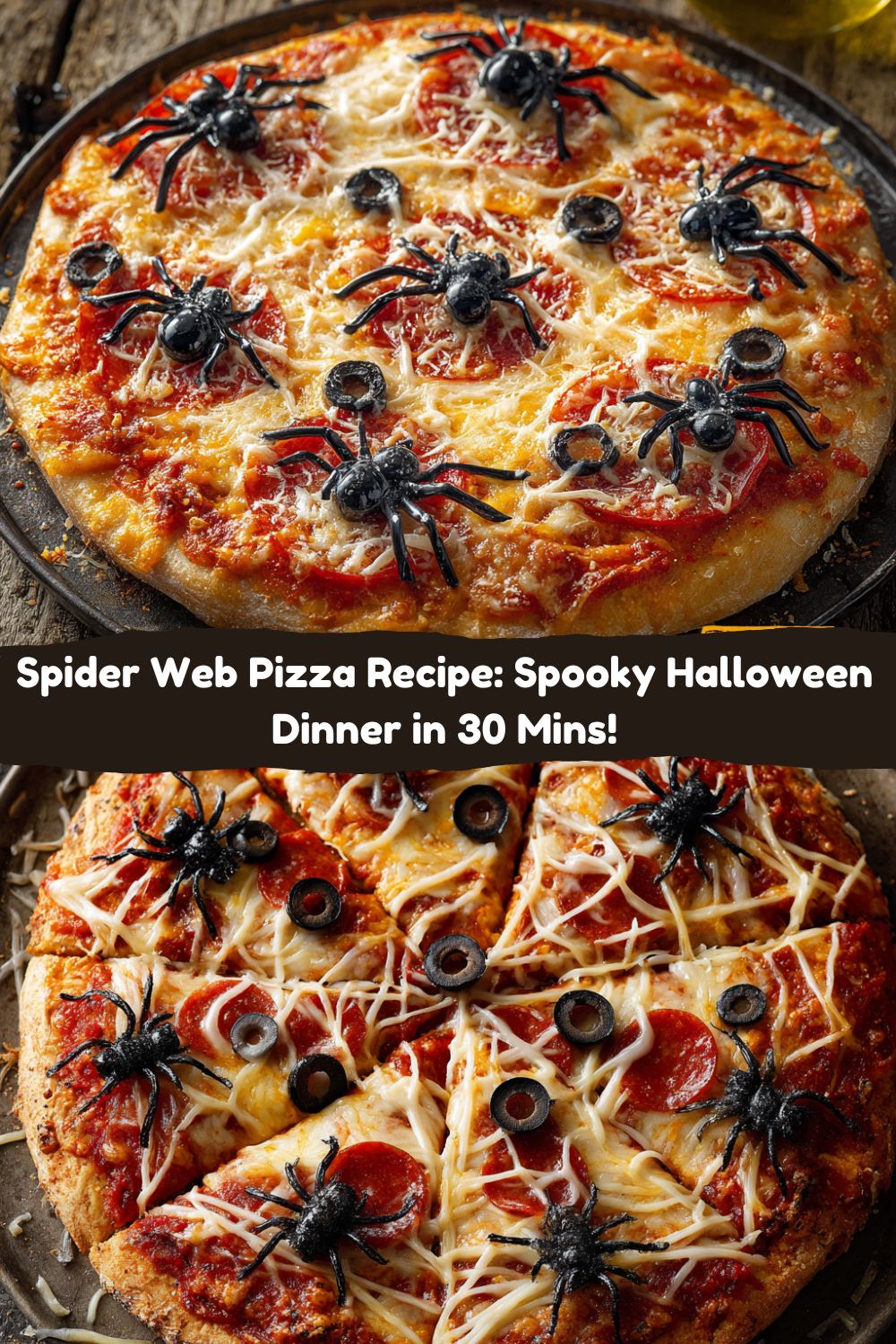 Spider Web Pizza Recipe