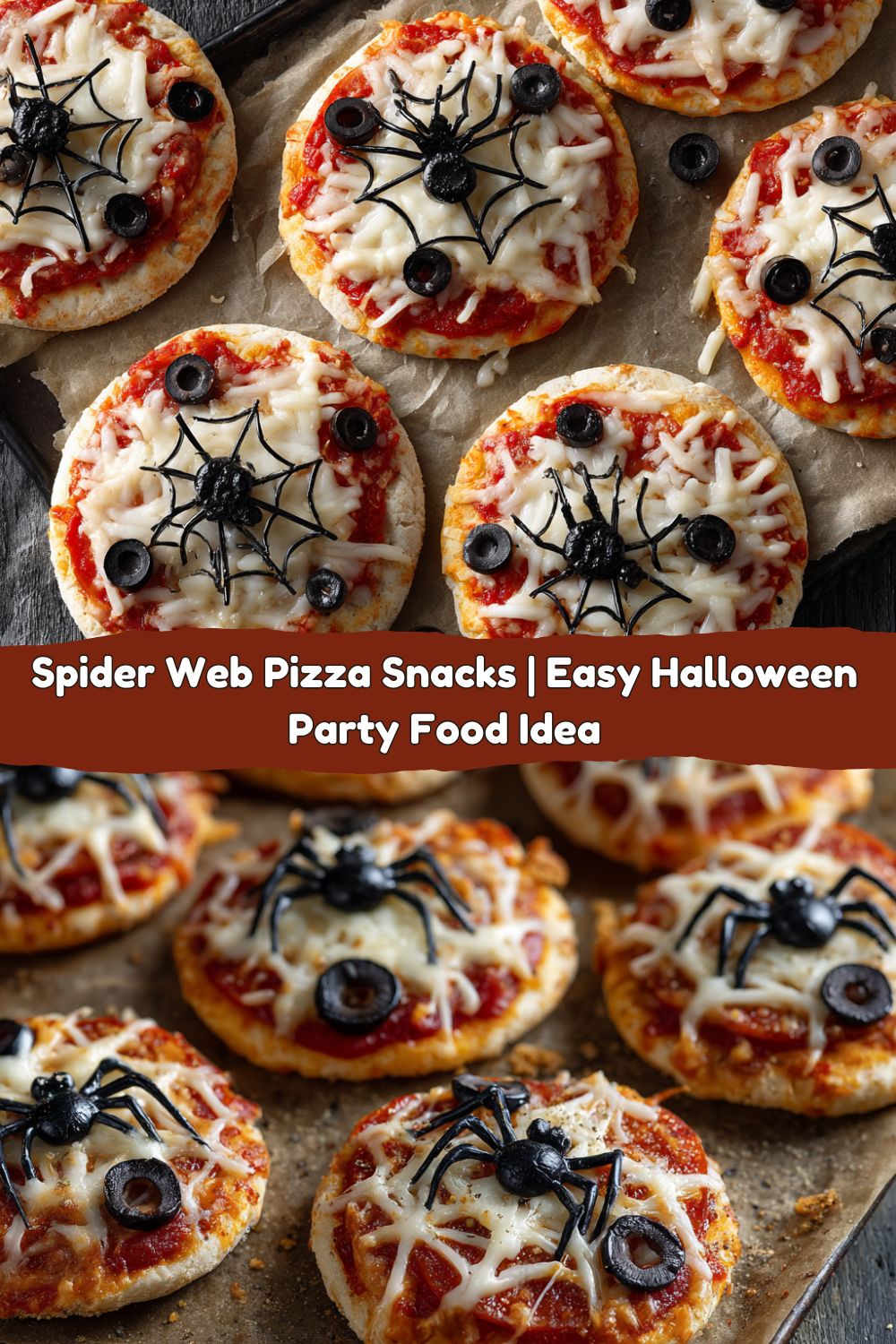 Spider Web Pizza Snacks