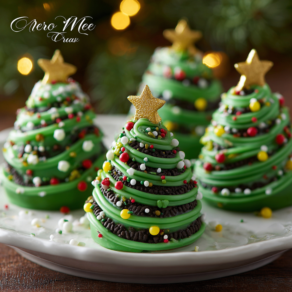 Christmas Tree Oreo Balls