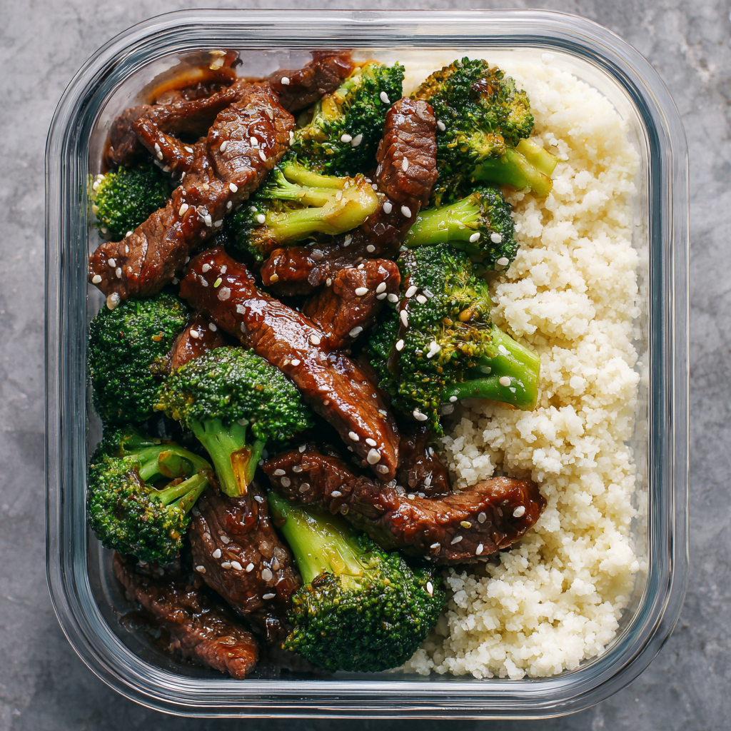 Beef & Broccoli Stir-Fry Meal Prep