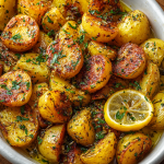 Greek Lemon Potatoes