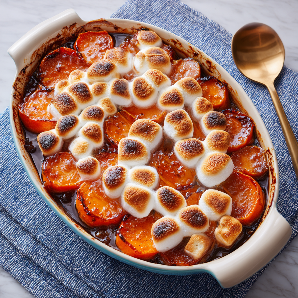 Candied Yams with Toasted Marshmallows