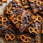Salted Caramel Pretzel Bark