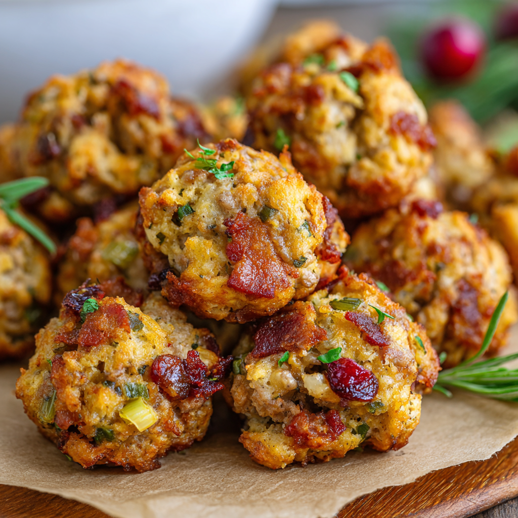 Sausage Stuffing Balls