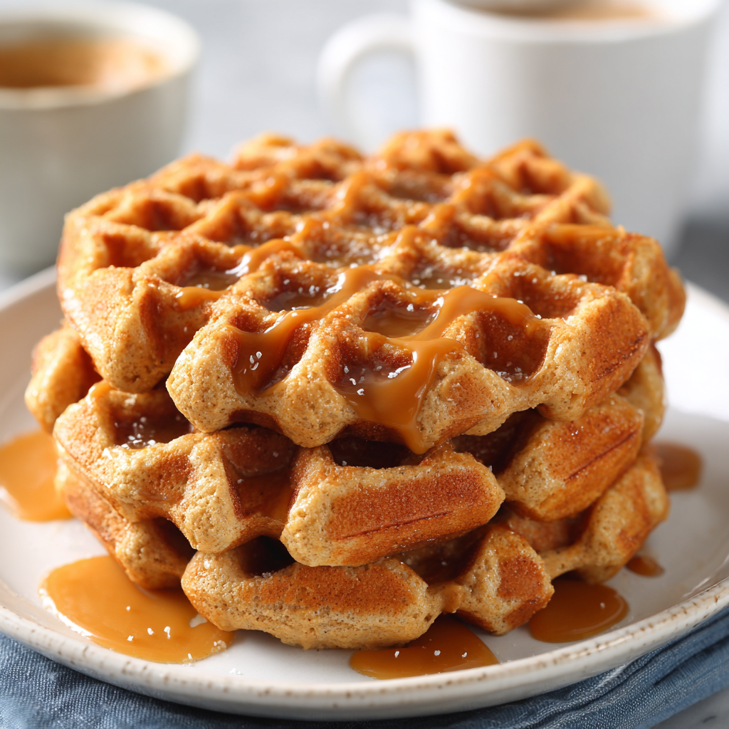 2-Ingredient Peanut Butter Waffles (Keto-Friendly)