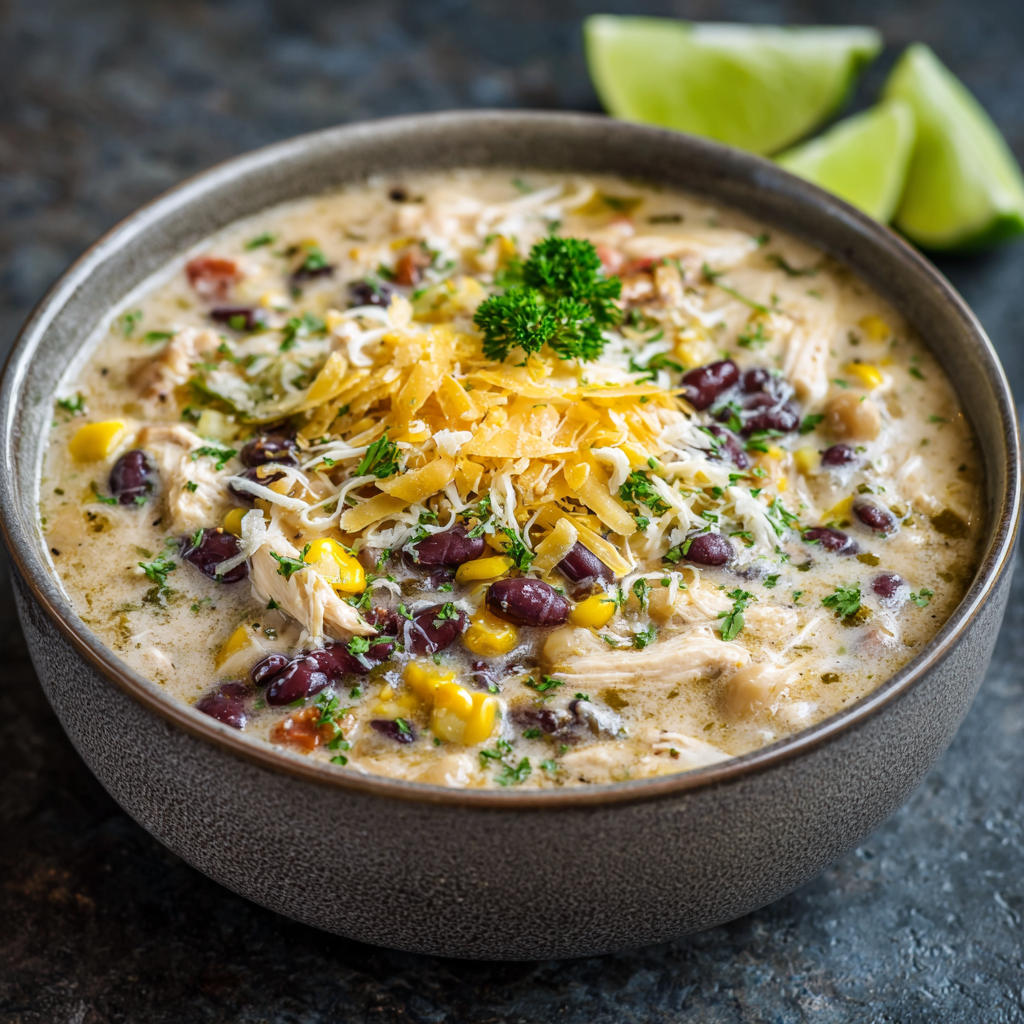 Crockpot White Chicken Chili