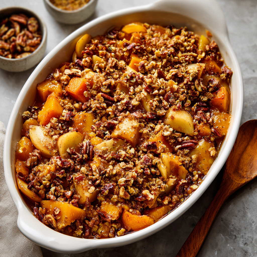 Butternut Squash Apple Bake