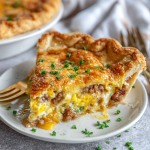 BREAKFAST SAUSAGE POT PIE
