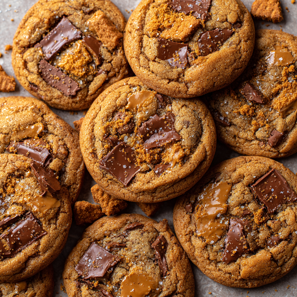 BISCOFF CHOCOLATE CHUNK COOKIES