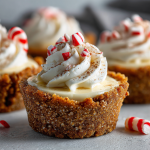 Eggnog Cheesecake Cups