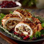 Cranberry-Pecan Stuffed Turkey Breasts (Holiday Twist – Double Batch)