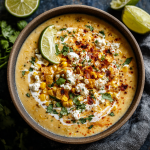 Mexican Street Corn Soup (Crockpot Recipe for Cozy Nights)
