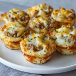 Stuffed Potato Casserole Cups