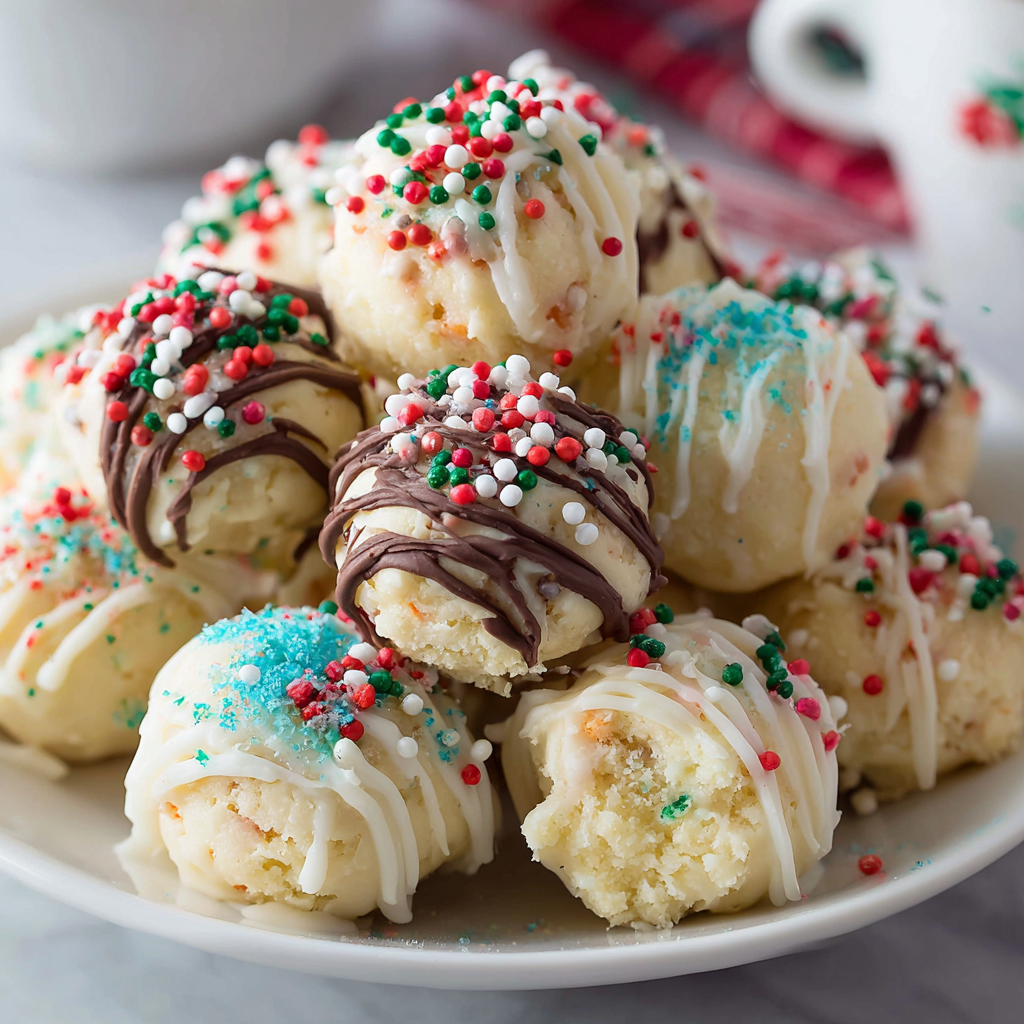 Sugar Cookie Truffles