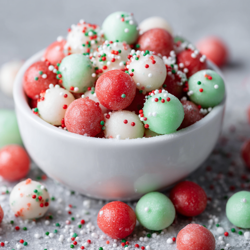 DIY Christmas Bubble Gum