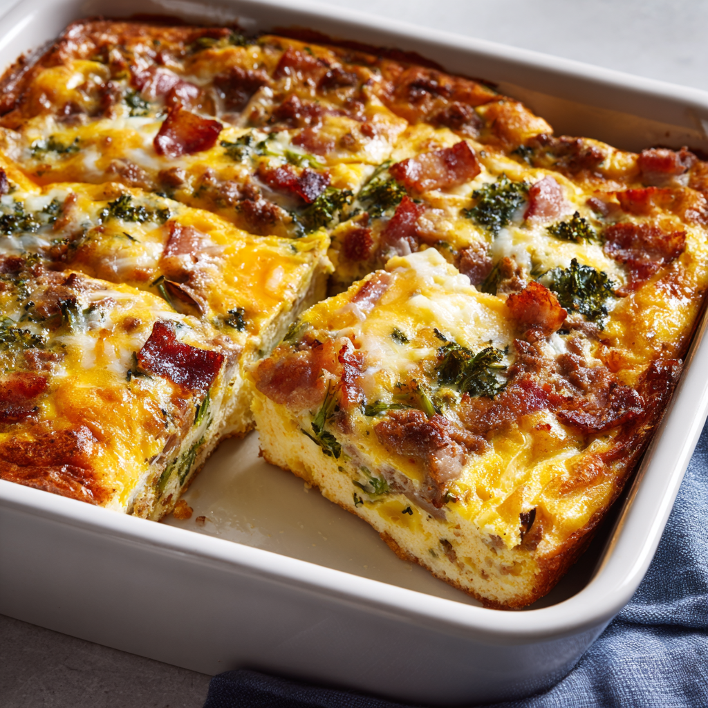 Breakfast-for-Dinner Bake