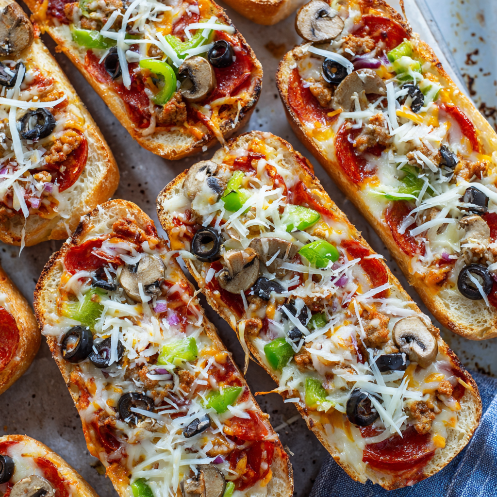 French Bread Pizza Night