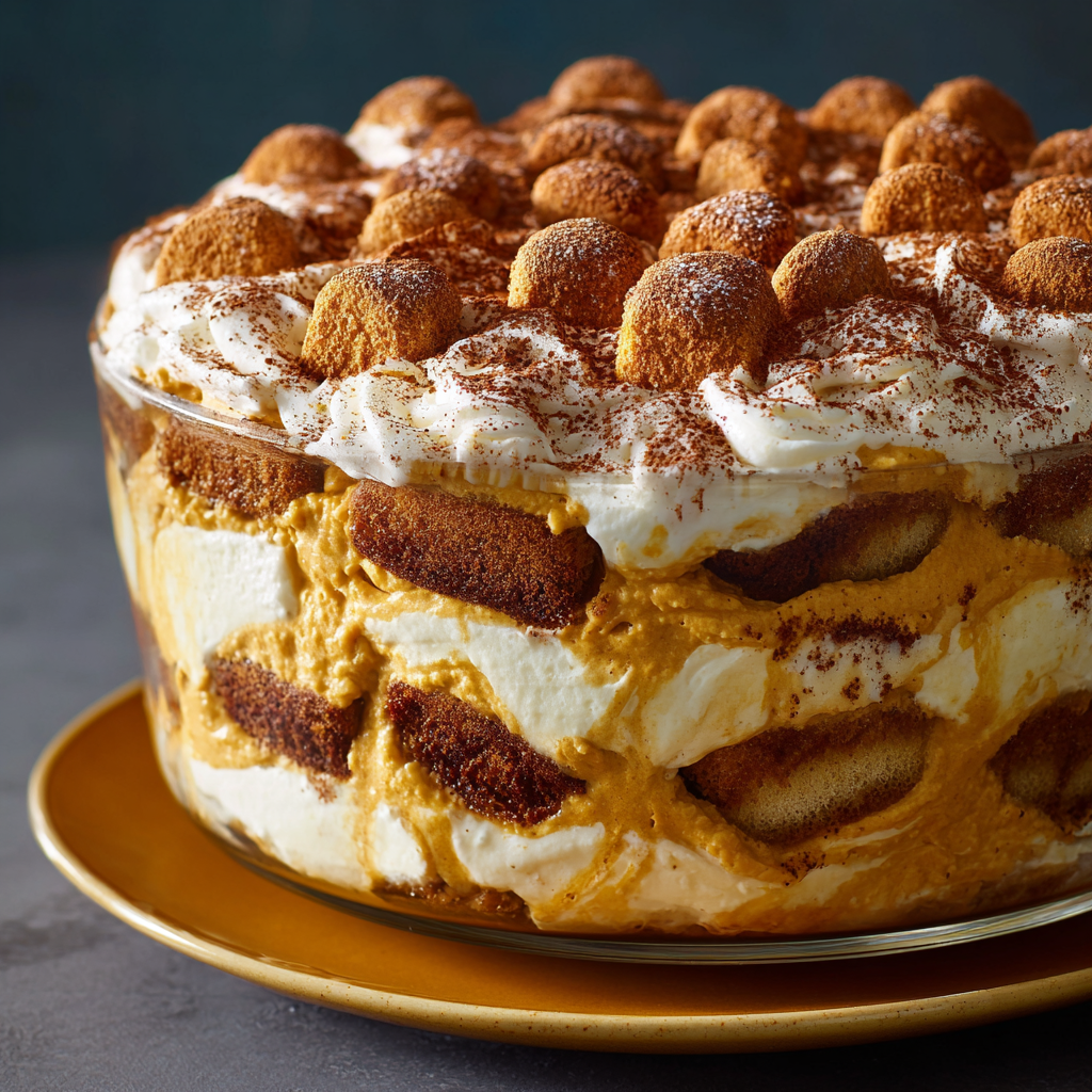Pumpkin Tiramisu