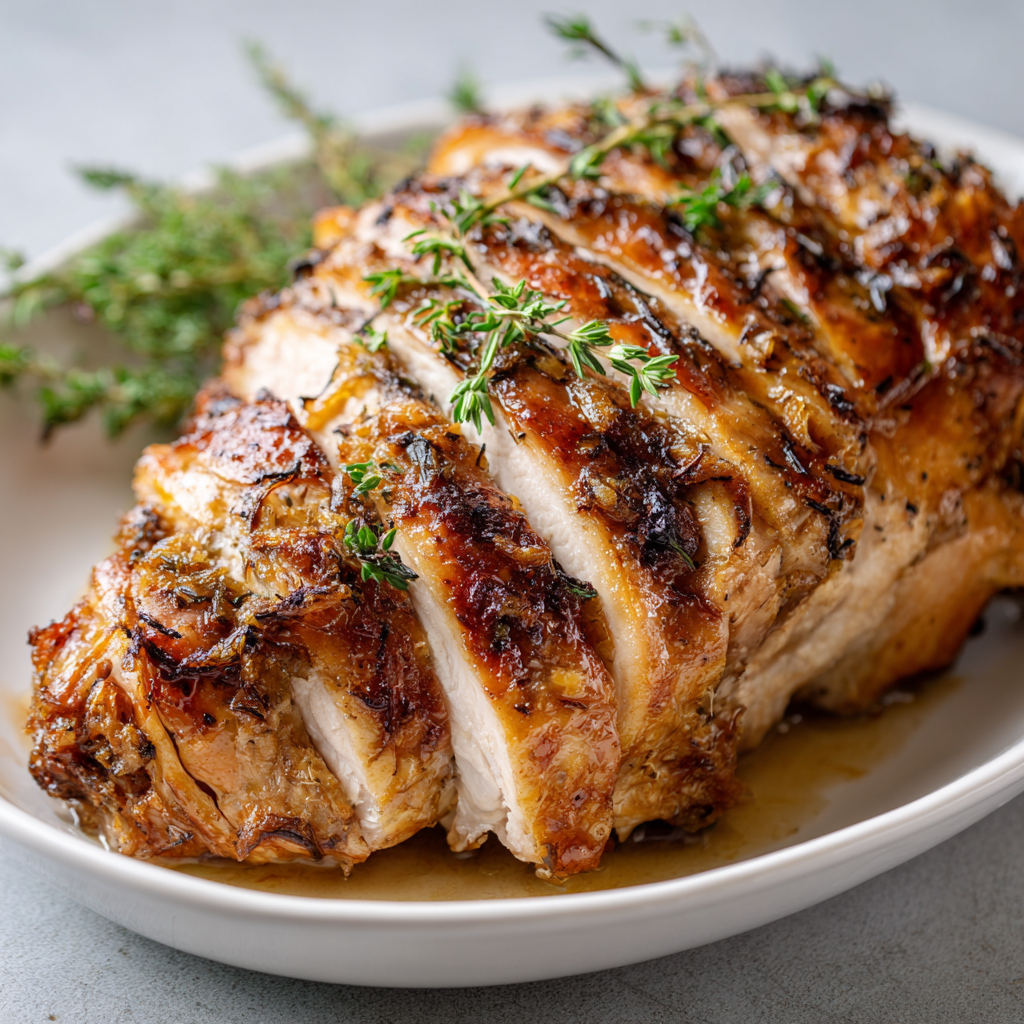 2-Ingredient Slow Cooker Turkey Breast (Moist, Tender & Effortless)