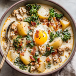 Healthy Slow Cooker Zuppa Toscana Soup