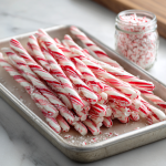 Homemade Christmas Peppermint Sticks