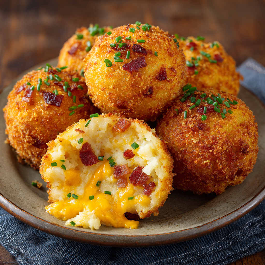 Fried Mashed Potato Balls