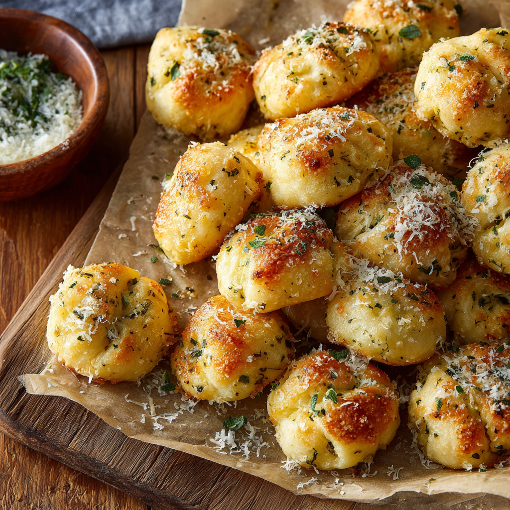 Parmesan Bread Bites