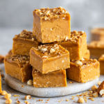 Peanut Butter Pumpkin Fudge