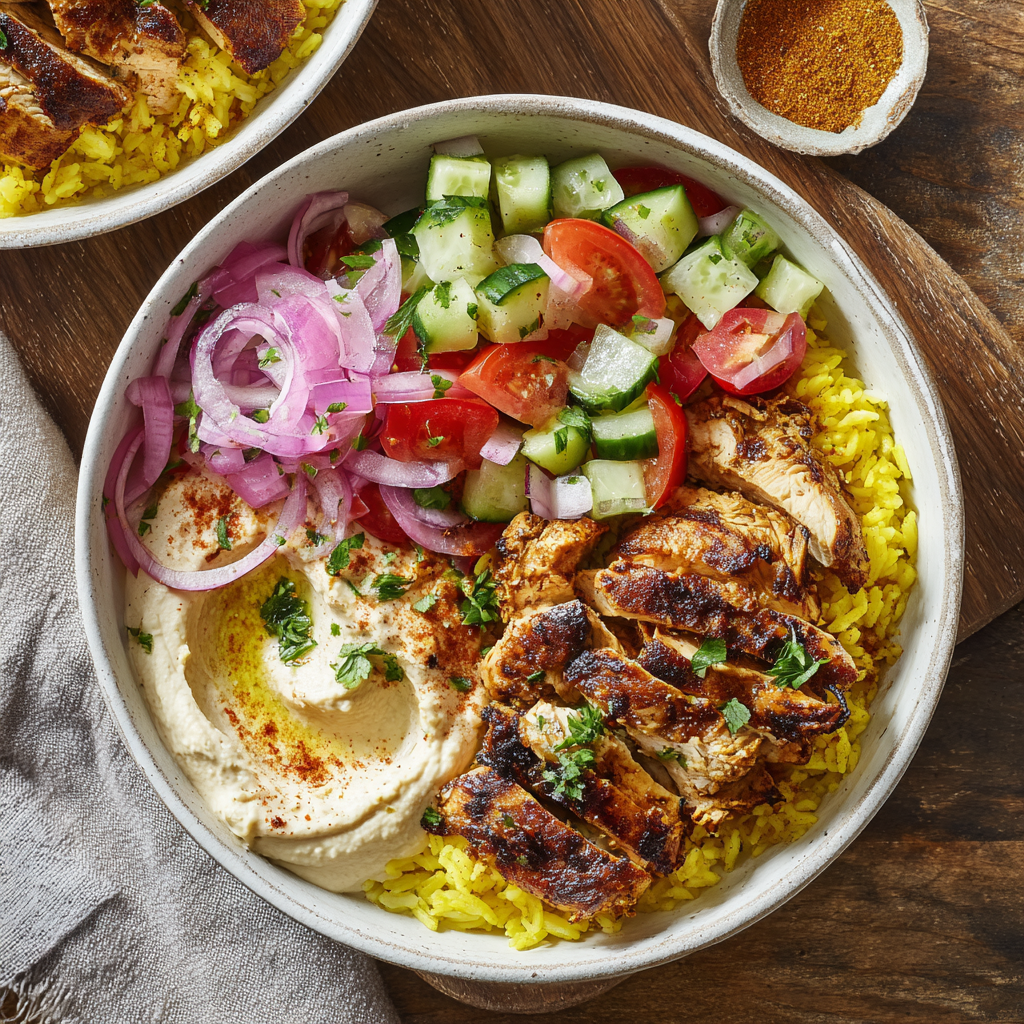 Shawarma Chicken Bowls