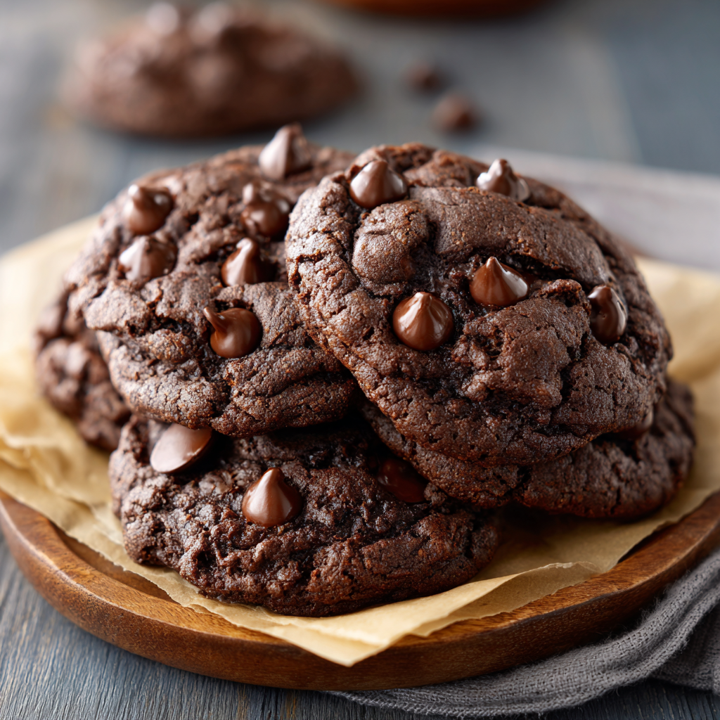 Chocolate Pudding Cookies