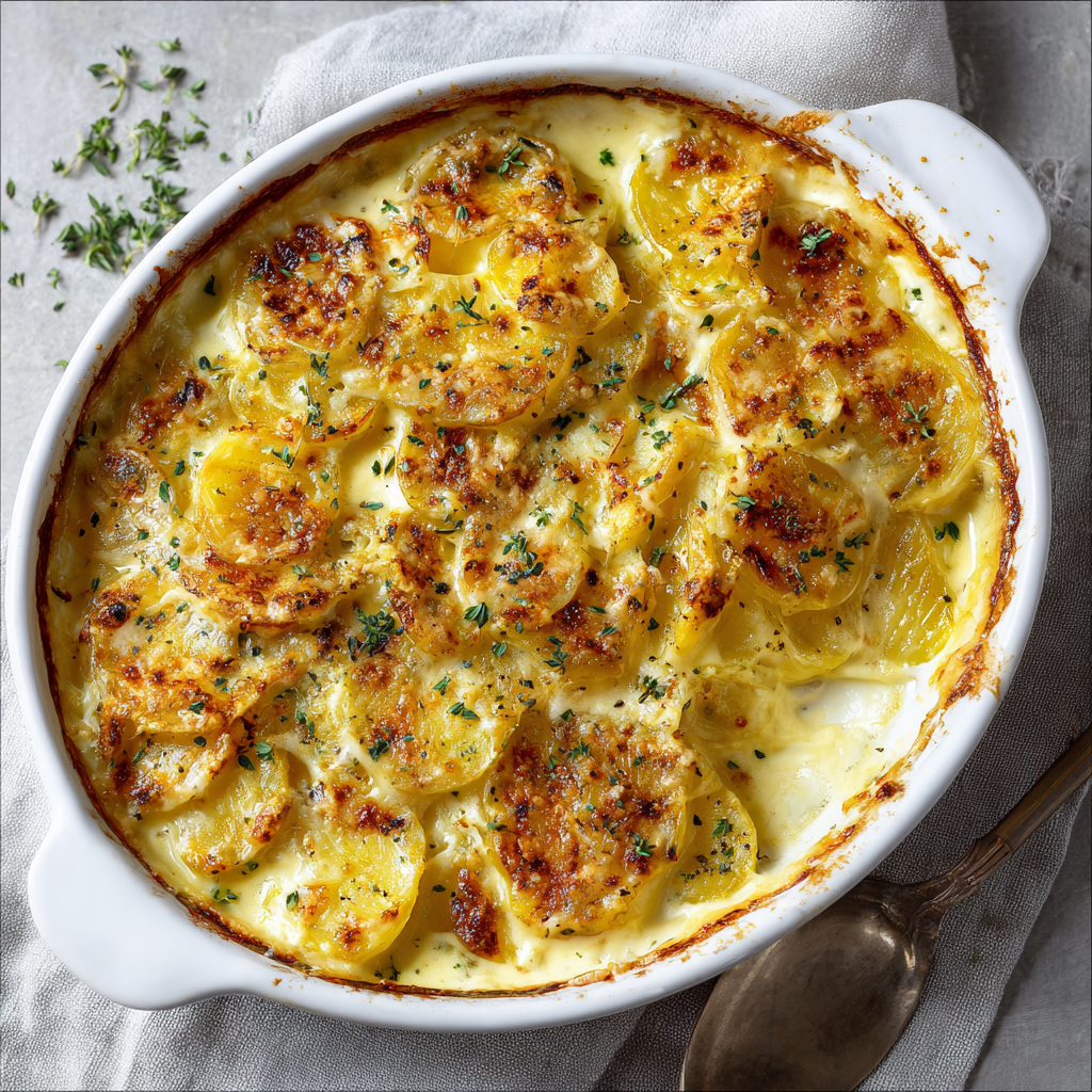 Creamy Au Gratin Potatoes