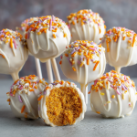 Pumpkin Cake Pops