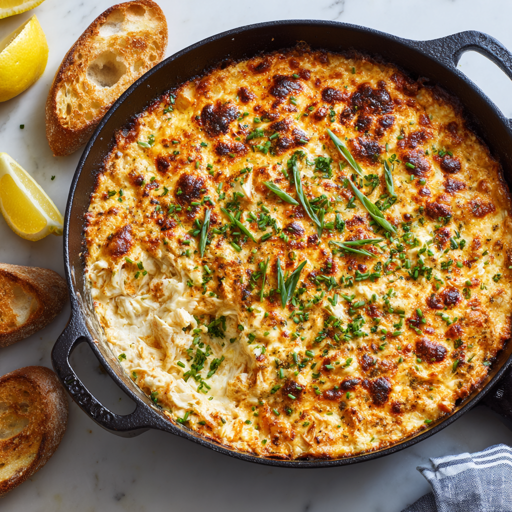 The Best Hot Crab Dip