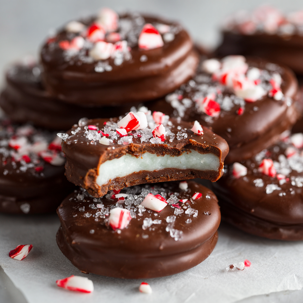 Homemade Peppermint Patties (No-Bake, 5 Ingredients!)