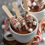 Christmas Hot Chocolate Cup Stirrers
