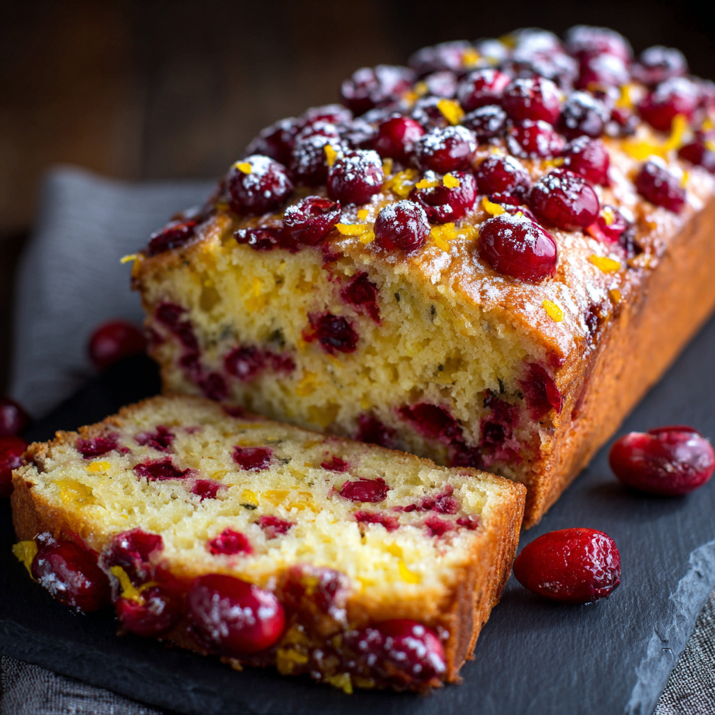 Cranberry Orange Bread