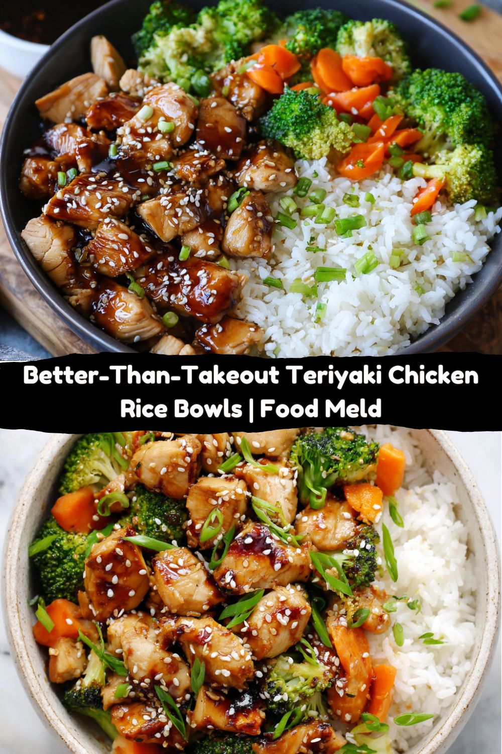 Teriyaki Chicken & Veggie Rice Bowls