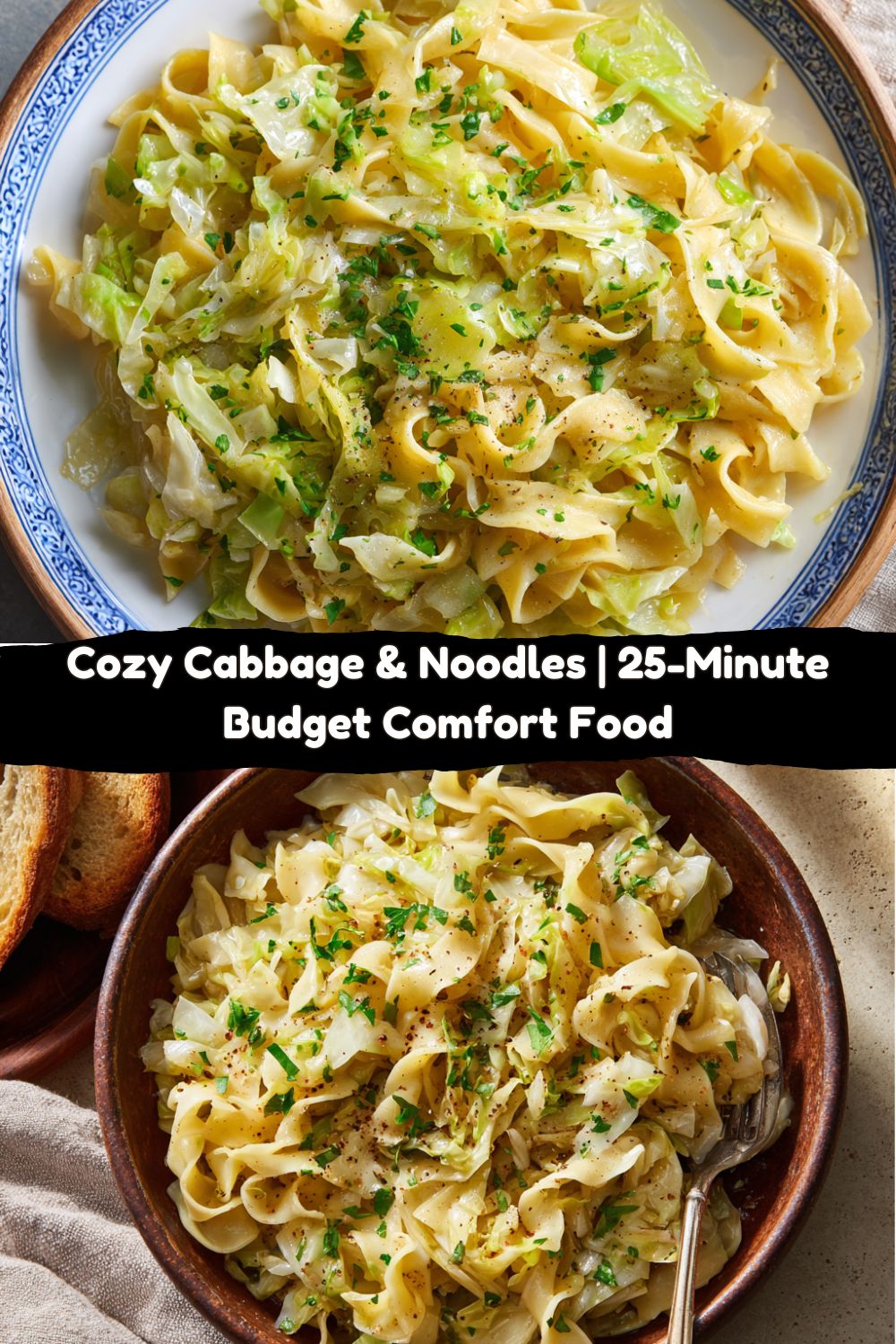 Cabbage & Noodles (Budget Comfort)