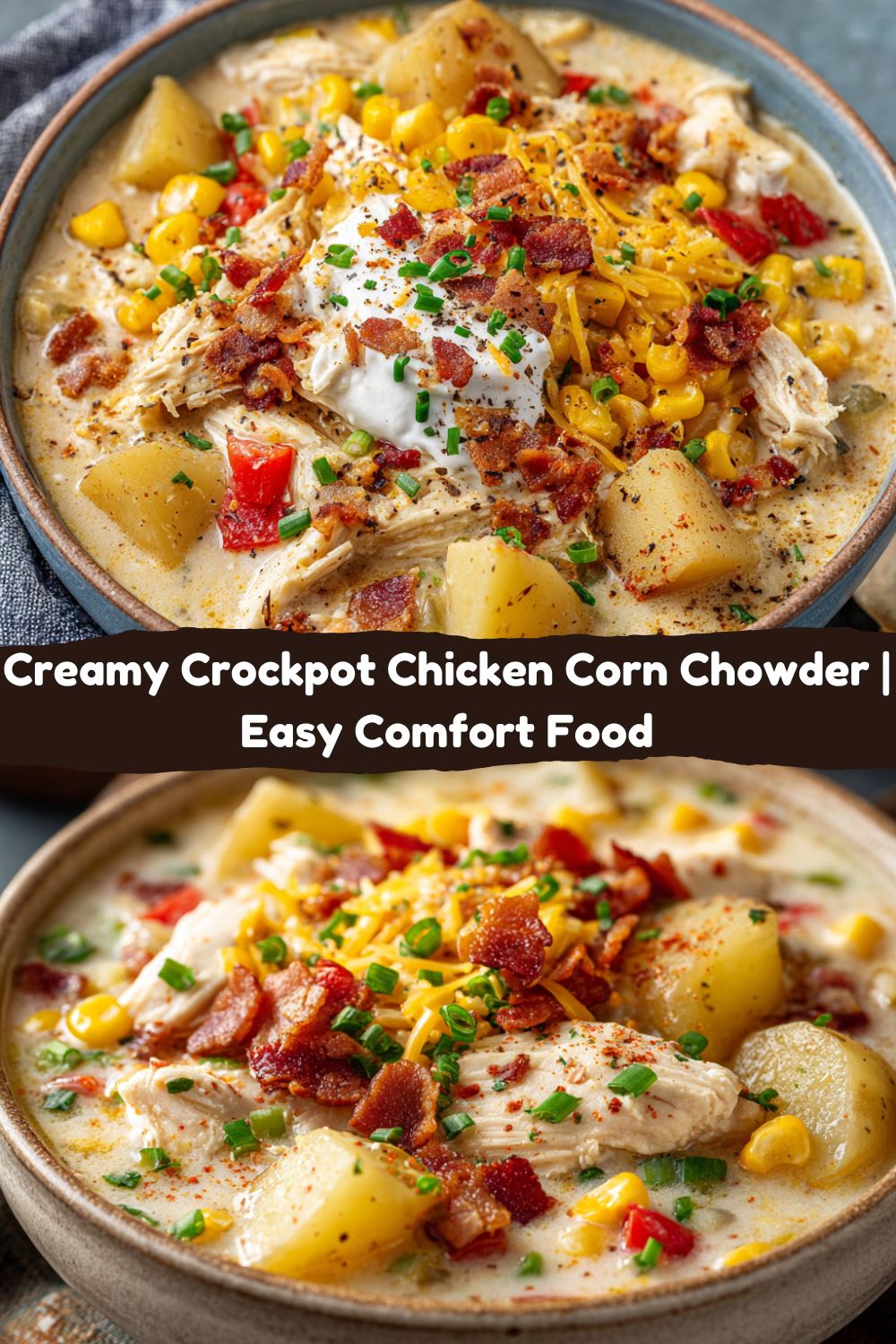 Crockpot Chicken Corn Chowder