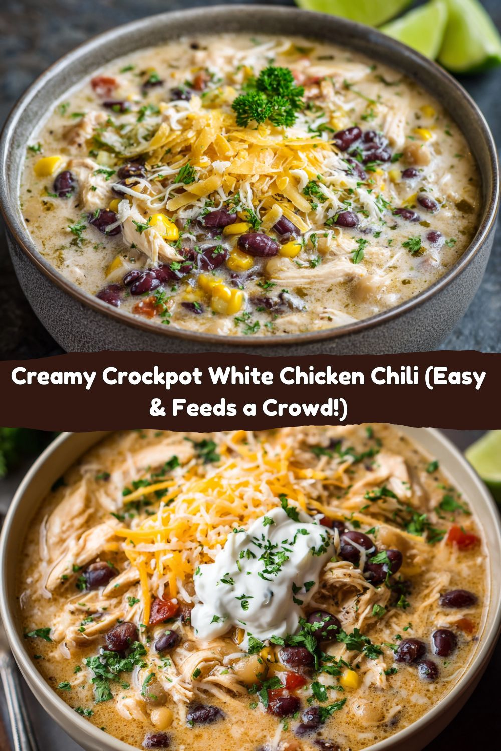 Crockpot White Chicken Chili