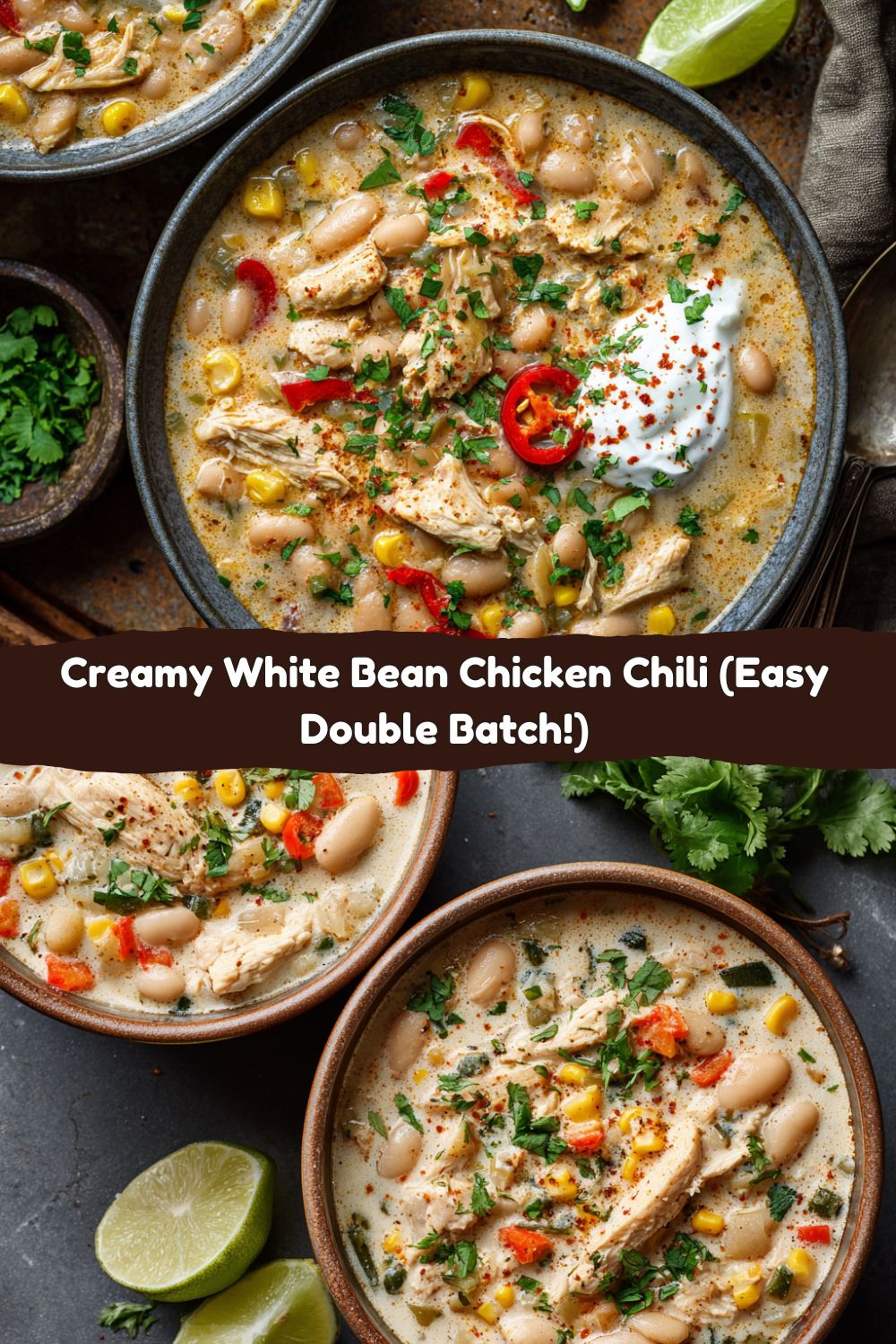 Creamy White Bean Chicken Chili