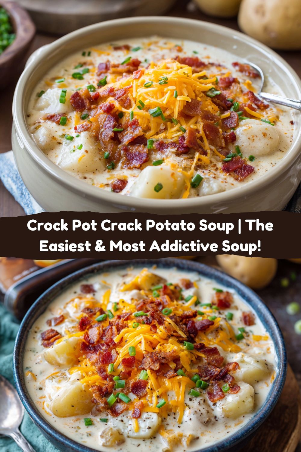 Crock Pot Crack Potato Soup