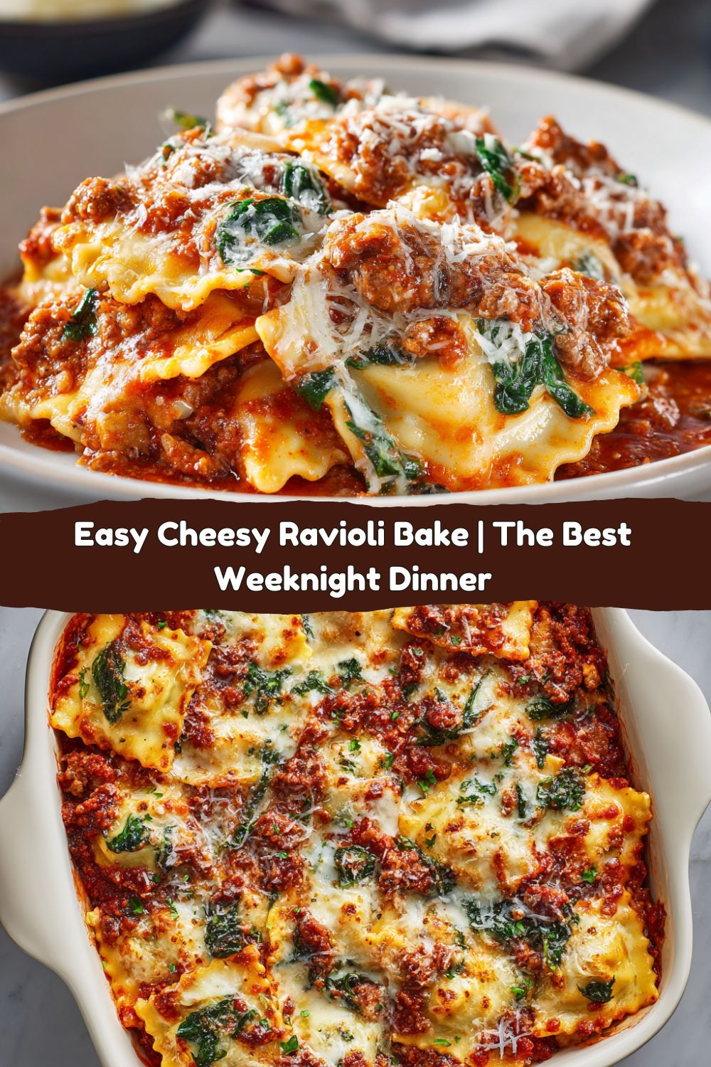 Ravioli Bake