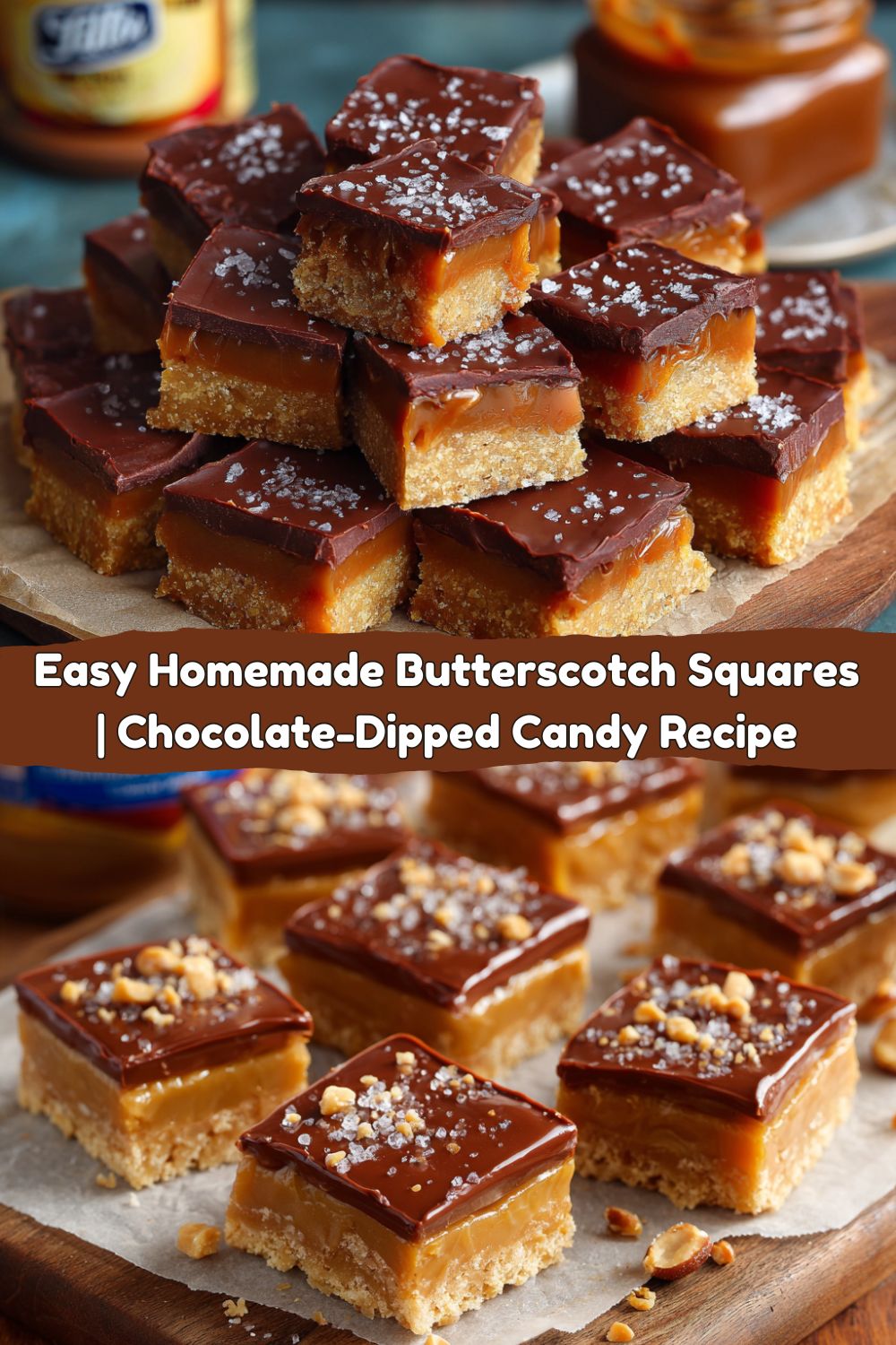 Easy Homemade Butterscotch Squares