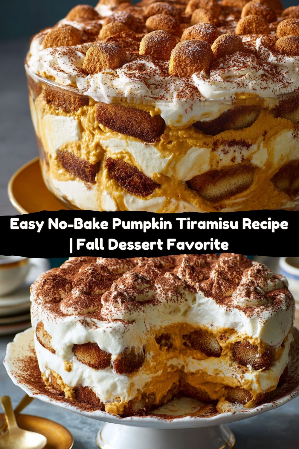 Pumpkin Tiramisu