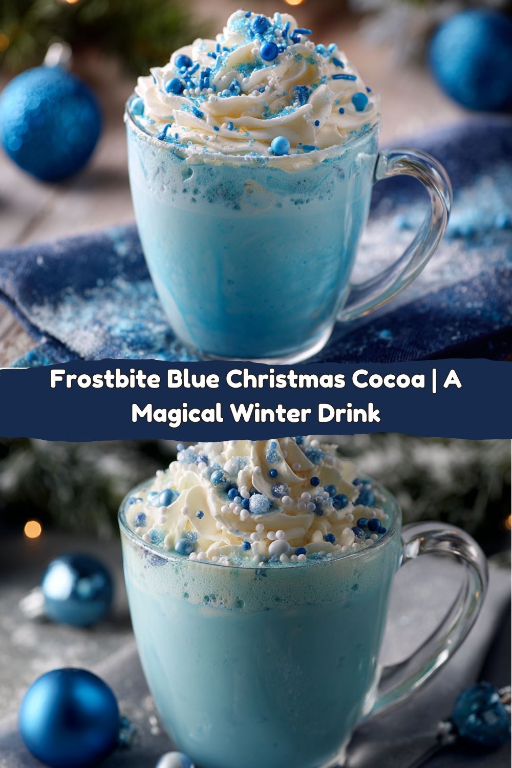 Frostbite Blue Christmas Cocoa